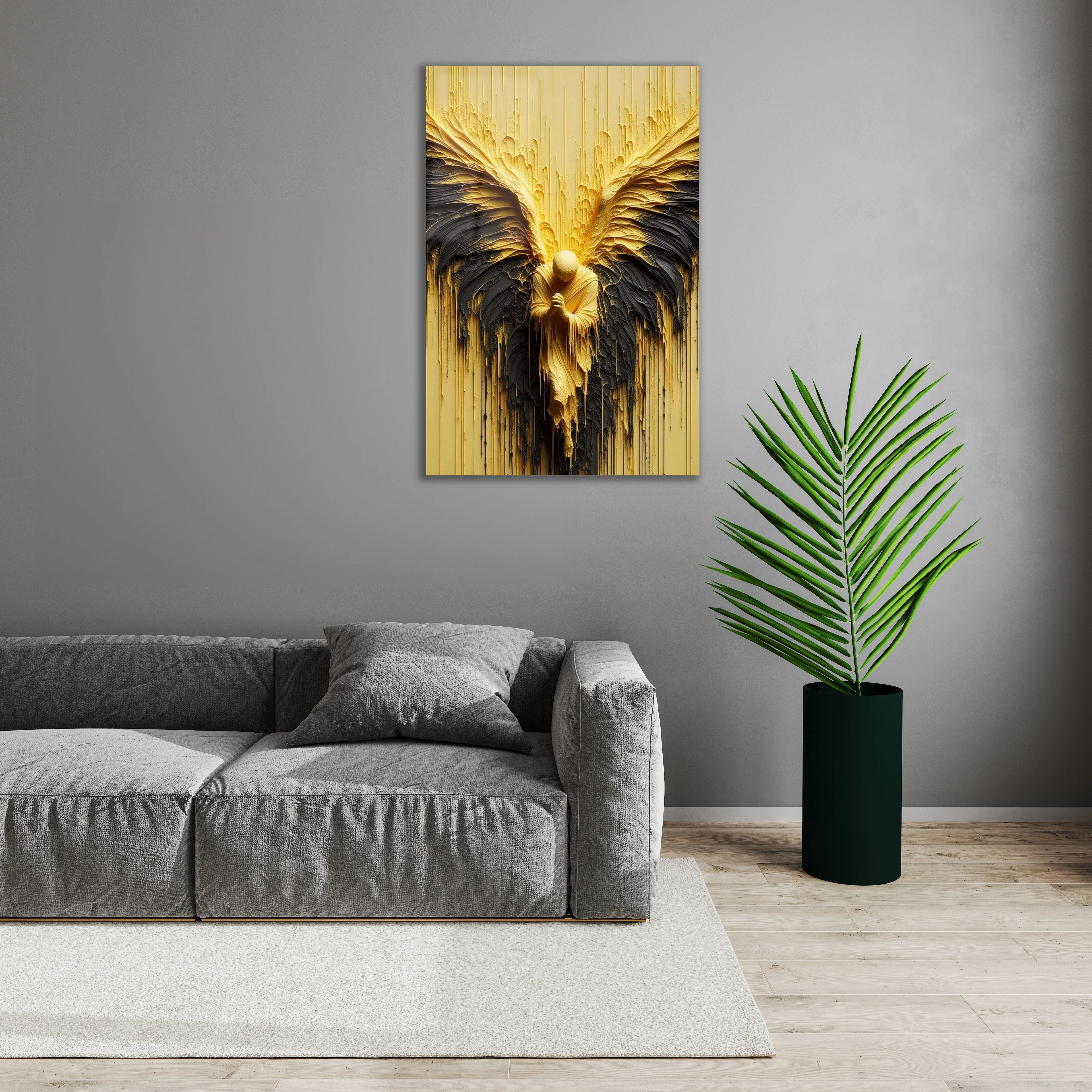 Dua Eden Melek Cam Tablo